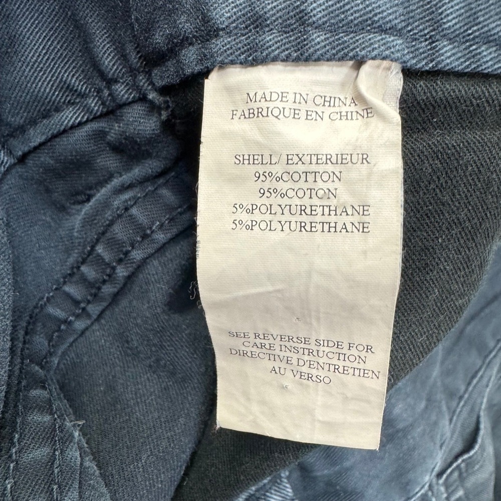 Theory Mens Haydin Editor Pants Slim Fit Dark Navy Blue Sz 30x30.5 Career Office - Picture 8 of 8